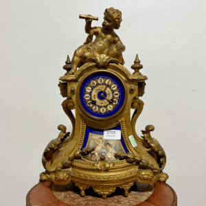 Reloj decorativo francés del siglo XIX, estilo Luis XVI